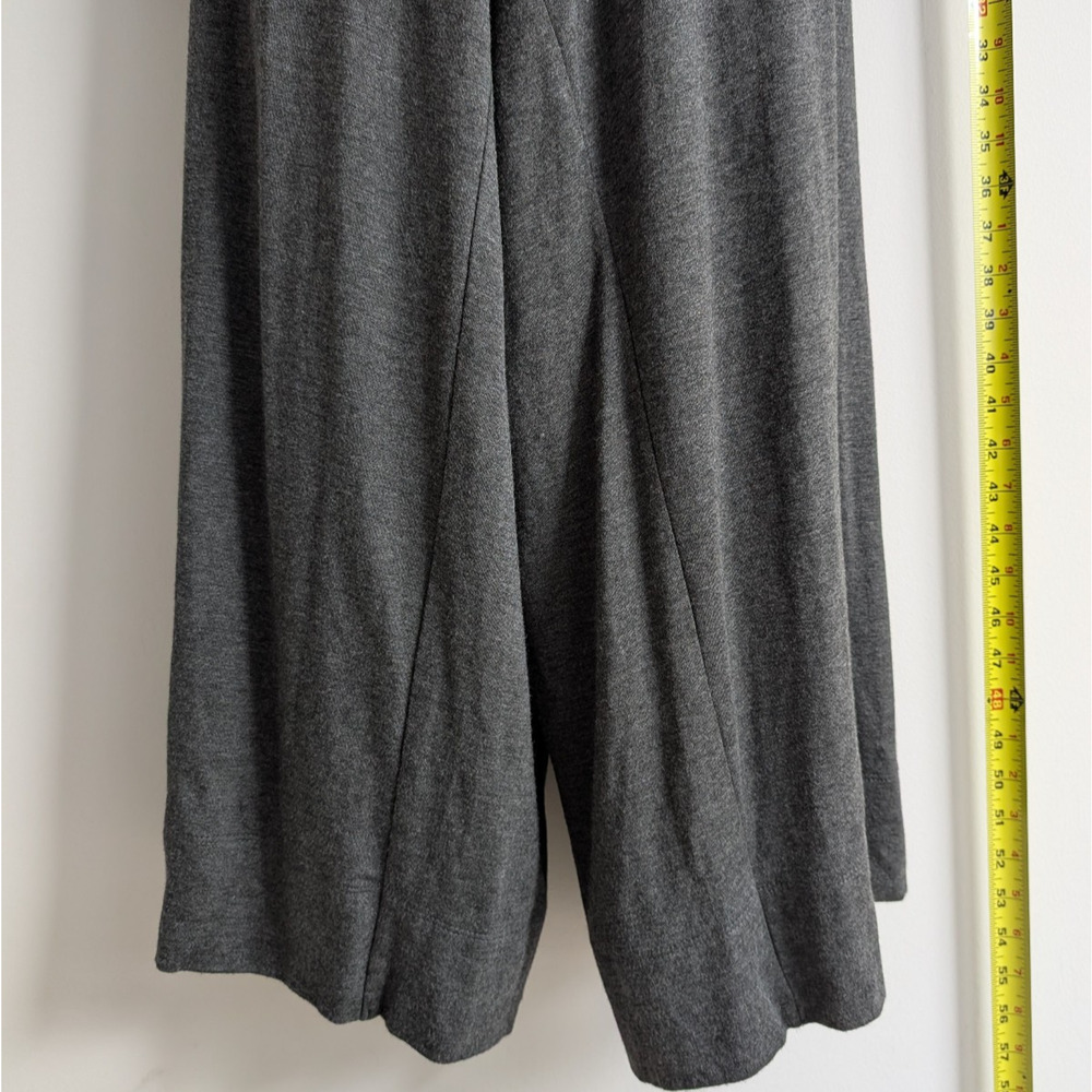 Lou & Grey Jumpsuit Womens XL Wide Leg Signature Soft Athleisure Gray Minimalist - Picture 12 of 13